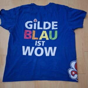 Gilde T Shirt "Gildeblau ist WOW" XL