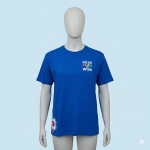 T Shirt PGÖ "Gildeblau ist WOW" S